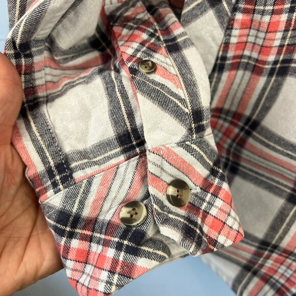 Rip Curl Big Boys Ranchero Hoodie Flannel Shirt Size S Surfing Skater Streetwear - Picture 6 of 10